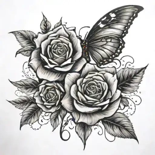 Matching Sister Tattoo No Flowers