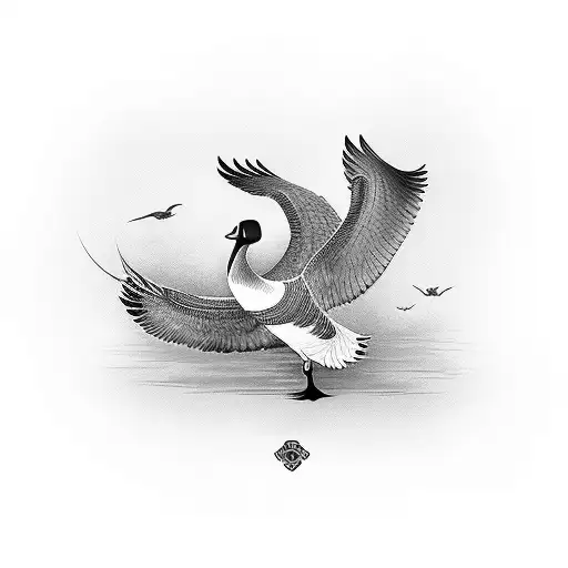 Vietnamese Man Holding A Goose