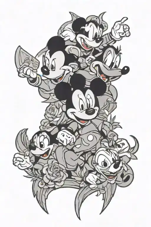 Disney Blackout Sleeve