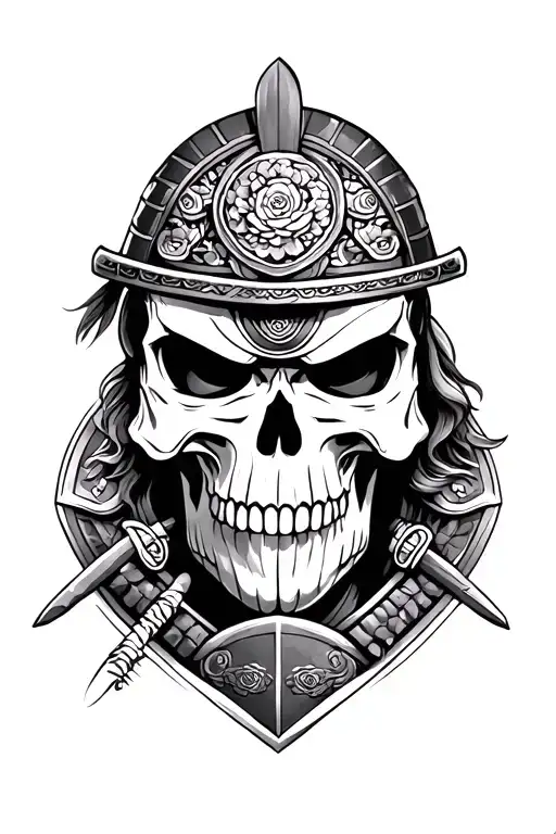 Samurai Skull