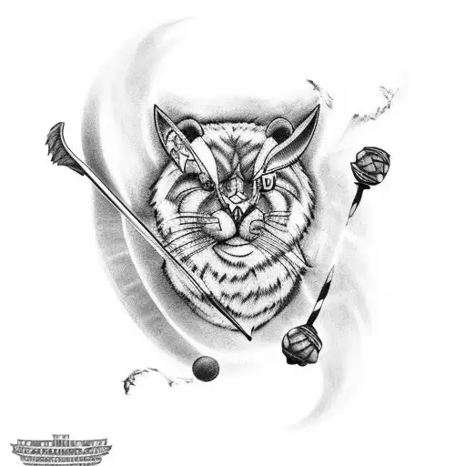 Design A Tattoo Showcasing The Strength And Agility Of Lacrosse Players