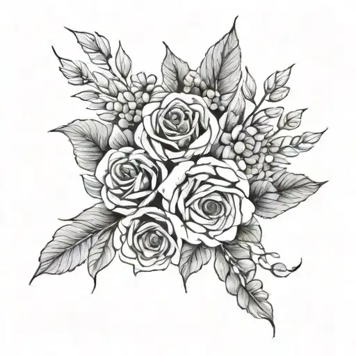 Birth Bouquet August May October April February January