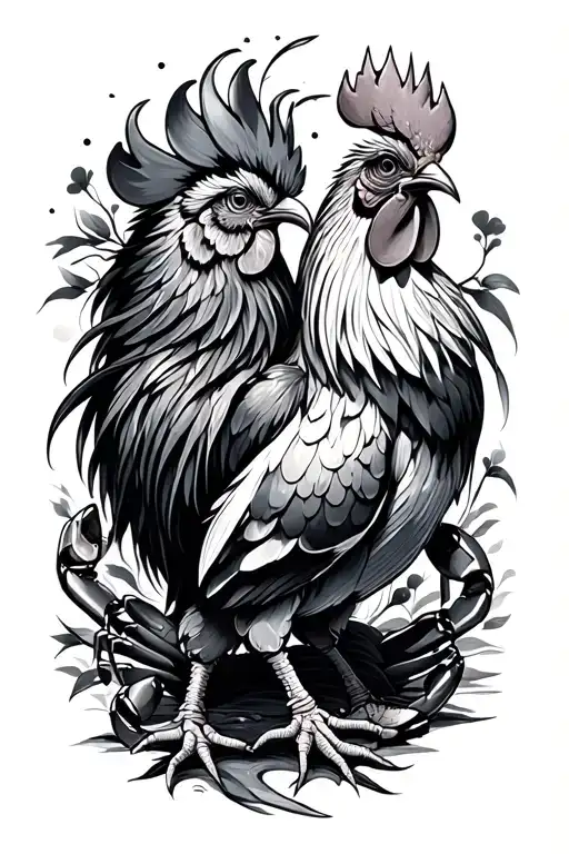 Chinese Horoscope Rooster And Crab