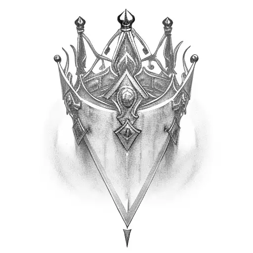 Thron Sword Crown