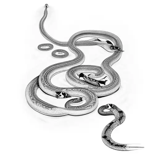 Rosary Turning Into A Snake