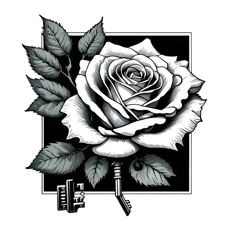 Key And A Rose