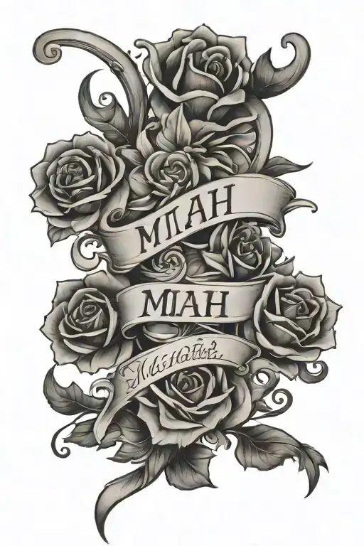 First Name Of My Daughter Miah