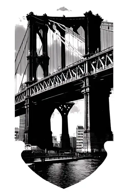 Boston Bridge With Td Garden