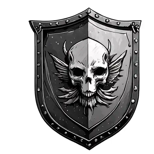 Generate Me A Shield With A Verso For My Kids