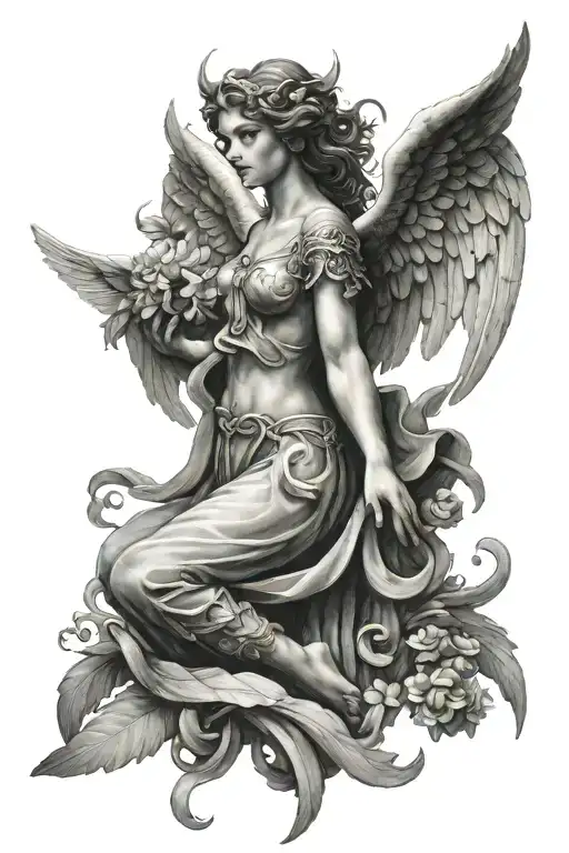 Cherubim Angel 6 Wings