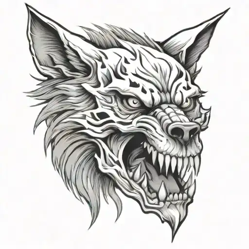 Angry Wolf Scull
