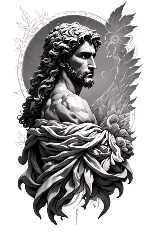Prometheus Greek Mythology Inspired Tattoo Featuring