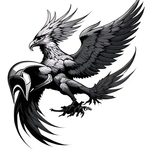 Spartan With Pheonix