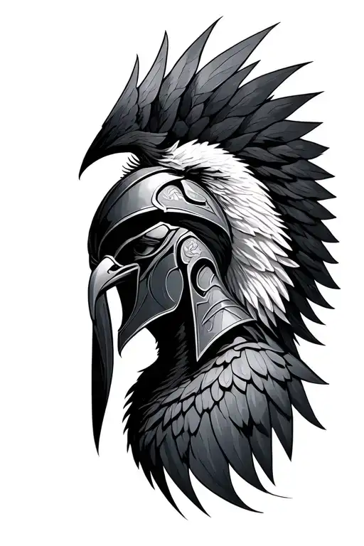 Spartan With Pheonix