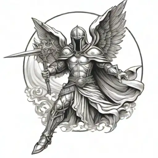 Crusader Man Angel