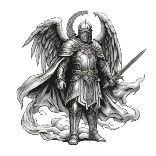 Crusader Man Angel