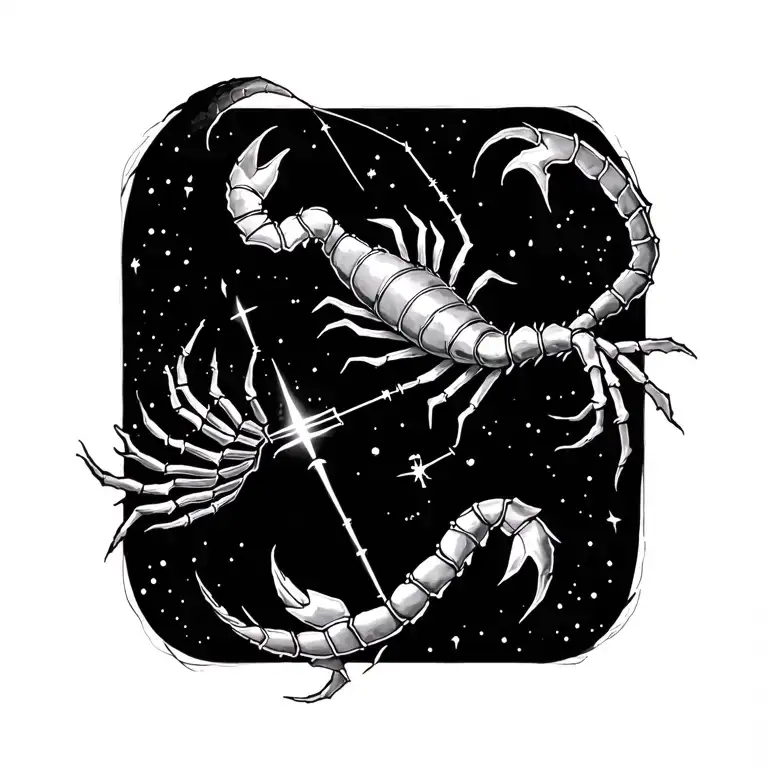 Scorpio And Sagittarius Constellation