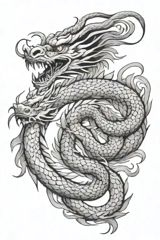 Chinese Ribbon Dragon