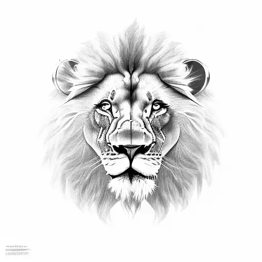 Lion With The Letter S