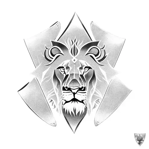 Ace Of Spades Lion