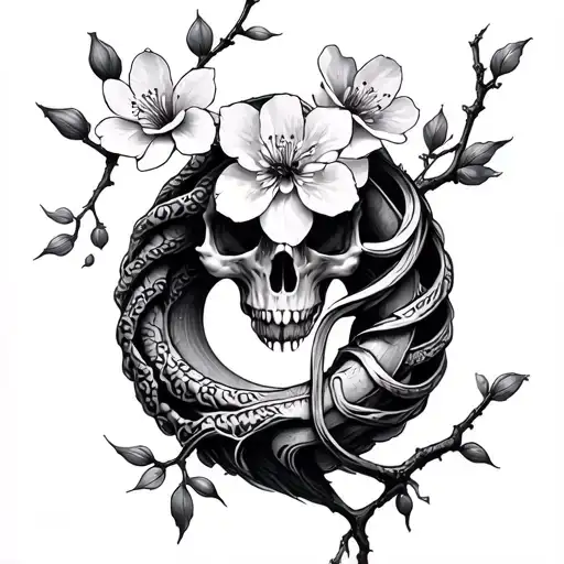 The Dark Mark And Cherry Blossom