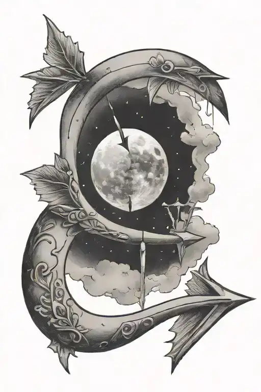 Moon And Arrow