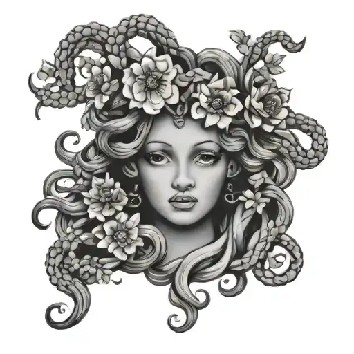 Floral Medusa