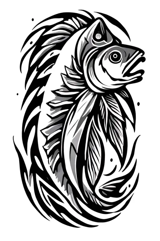 Native Tribal Salmon