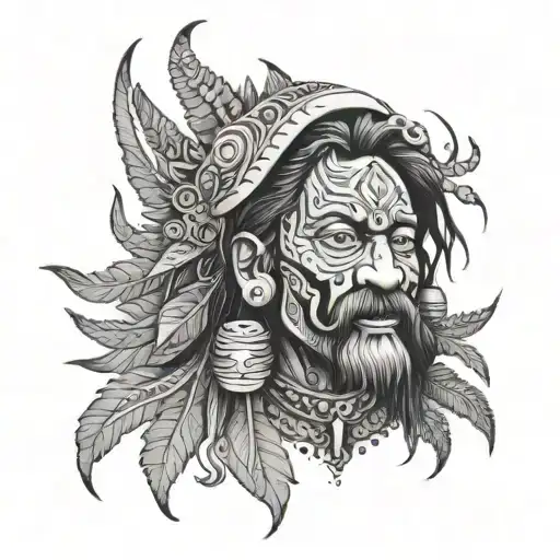 Psychedelic Shaman Ganja