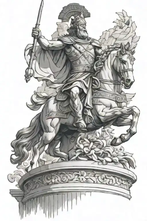 Rhodes Ancient Wonder Of The World Statue Without Horse