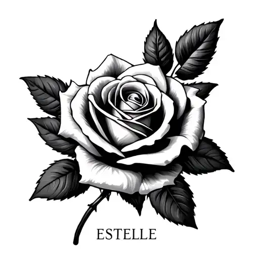 The Name Estelle Rose With Rose