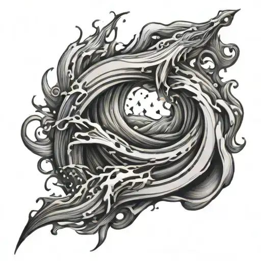 Water In Flowing Lines