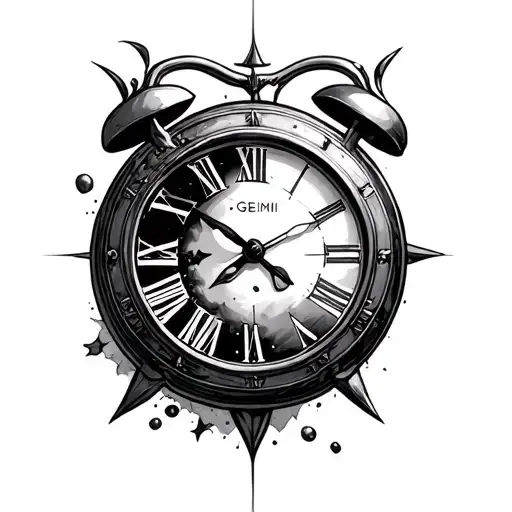 Gemini Time Clock Surrounded