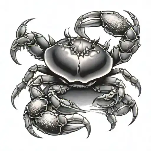 Crab With Leso And Scorpion