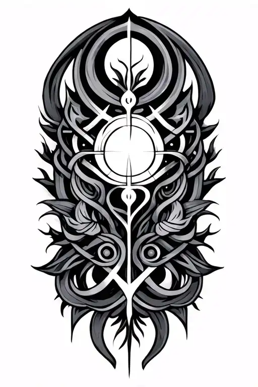 Ancient Signs And Symbols Intertwined