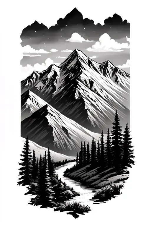 Delta Utah Mountain Scene