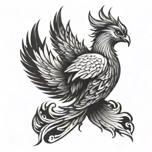 A Phoenix With 3 Breasts