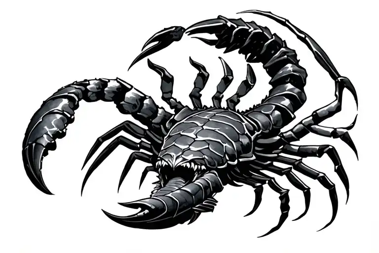 Scorpio Man Warrior