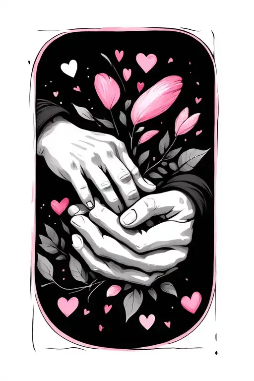 Symbol For Unconditional Love And Pinky Promise Hands