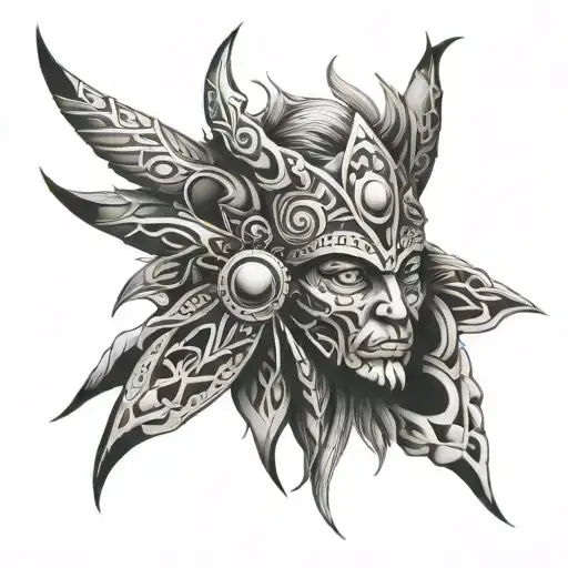 Psychedelic Shaman Sleeve