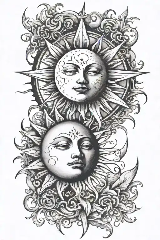 Moon And Sun