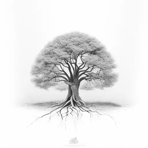 Simple Tree With Roots