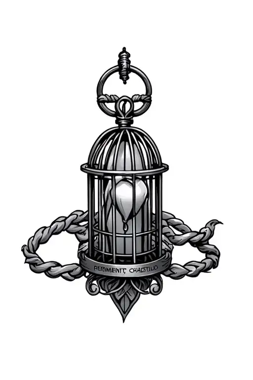 Permanent Chastity Cage Cuckold