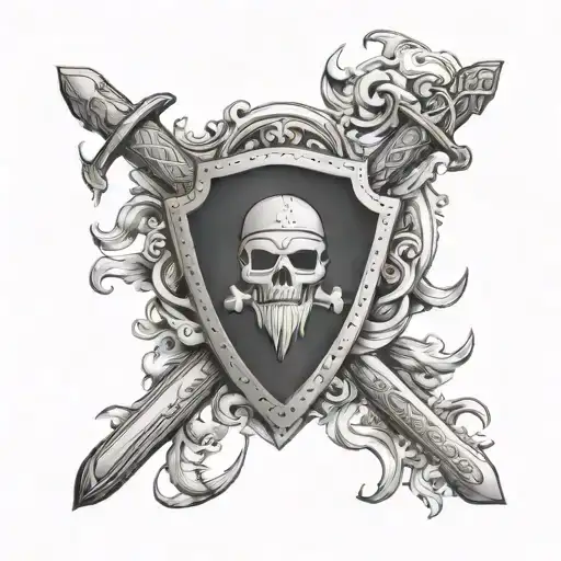 Vasco Da Gama Shield And Pirate