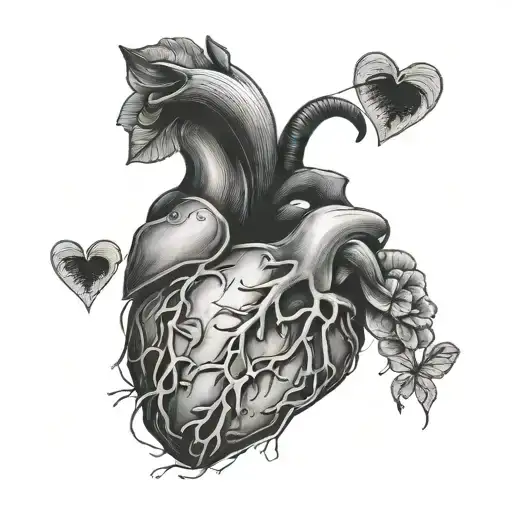 The Word Stifling In A Realistic Heart