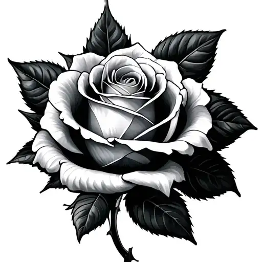 Rose With Long Steal