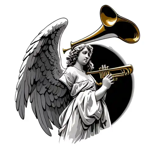Angel With Trumpet