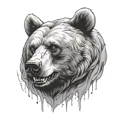 Bear With A Grin And A Paw