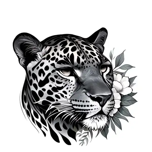 Floral Jaguar