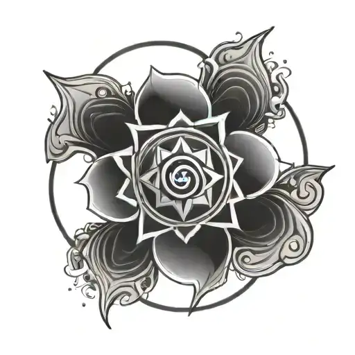 Chakra Symbol Surrounded